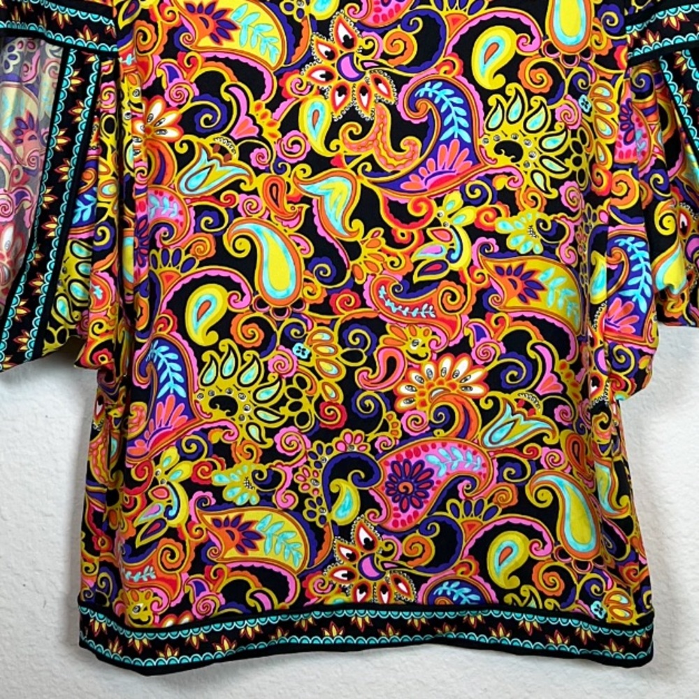Trina Turk Paisley Swim Cover Up - Picture 4 of 10